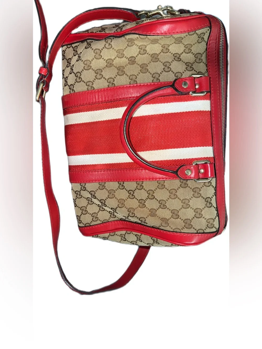 Gucci GG Canvas Boston bag